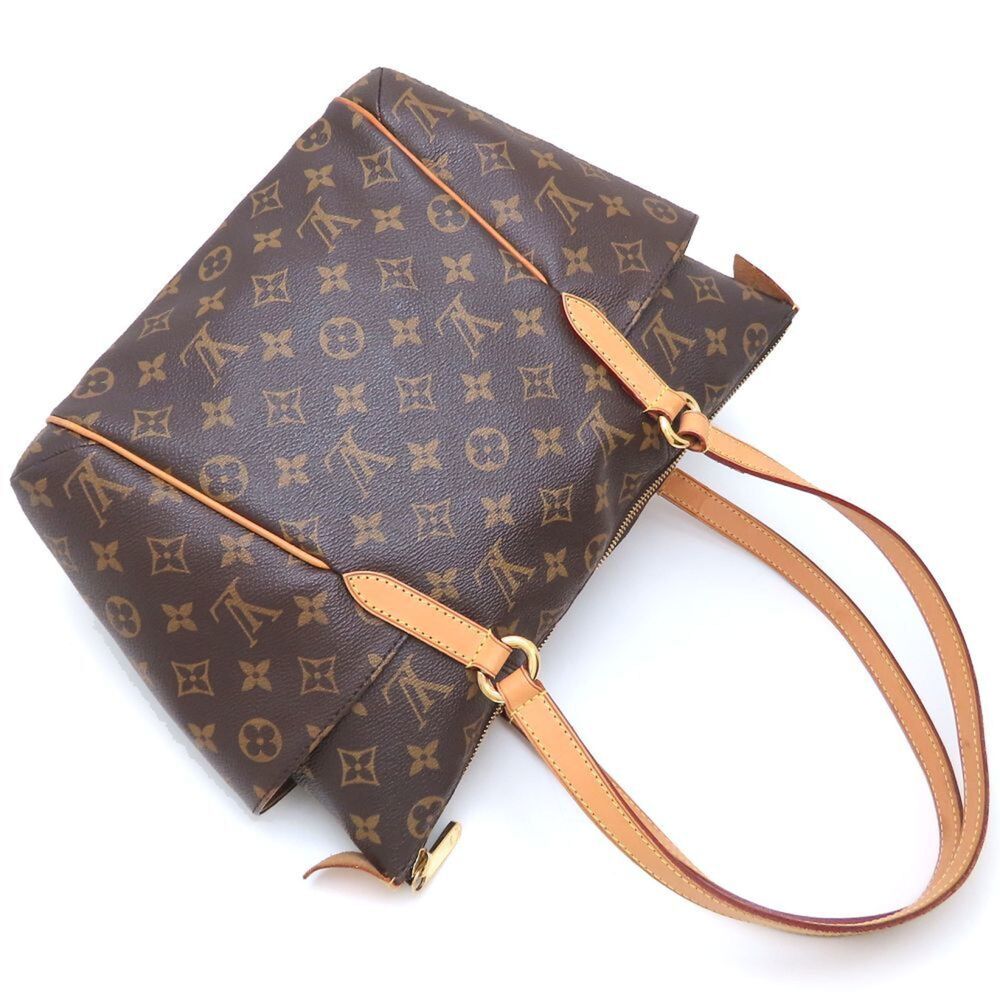 LOUIS VUITTON Authentic Brown Monogram Tote Bag - Picture 3 of 9